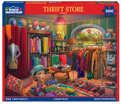 Thrift Store (2012pz) - 1000 Piece Jigsaw Puzzle