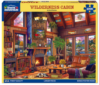 Wilderness Cabin (2134pz) - 1000 Piece Jigsaw Puzzle
