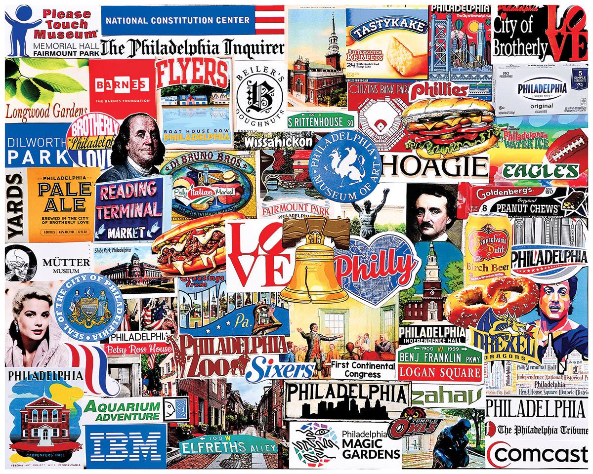 I Love Philly (2162pz) - 1000 Piece Jigsaw Puzzle
